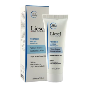 کرم آبرسان پوست چرب و مختلط لایسل مدل هیدراسل لایت